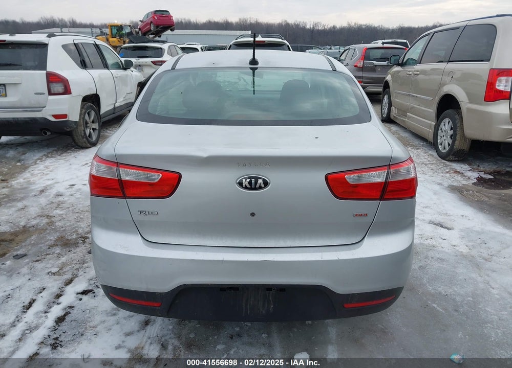 2013 KIA RIO VIN: KNADM4A35D6307914