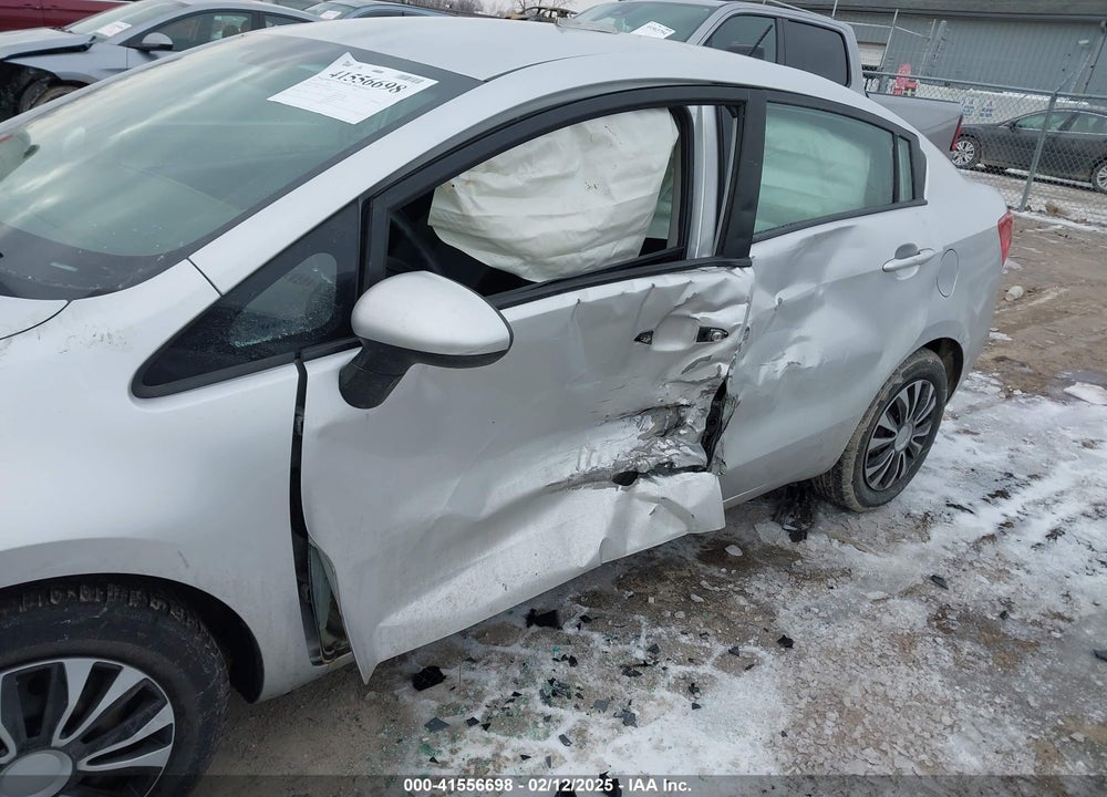 2013 KIA RIO VIN: KNADM4A35D6307914