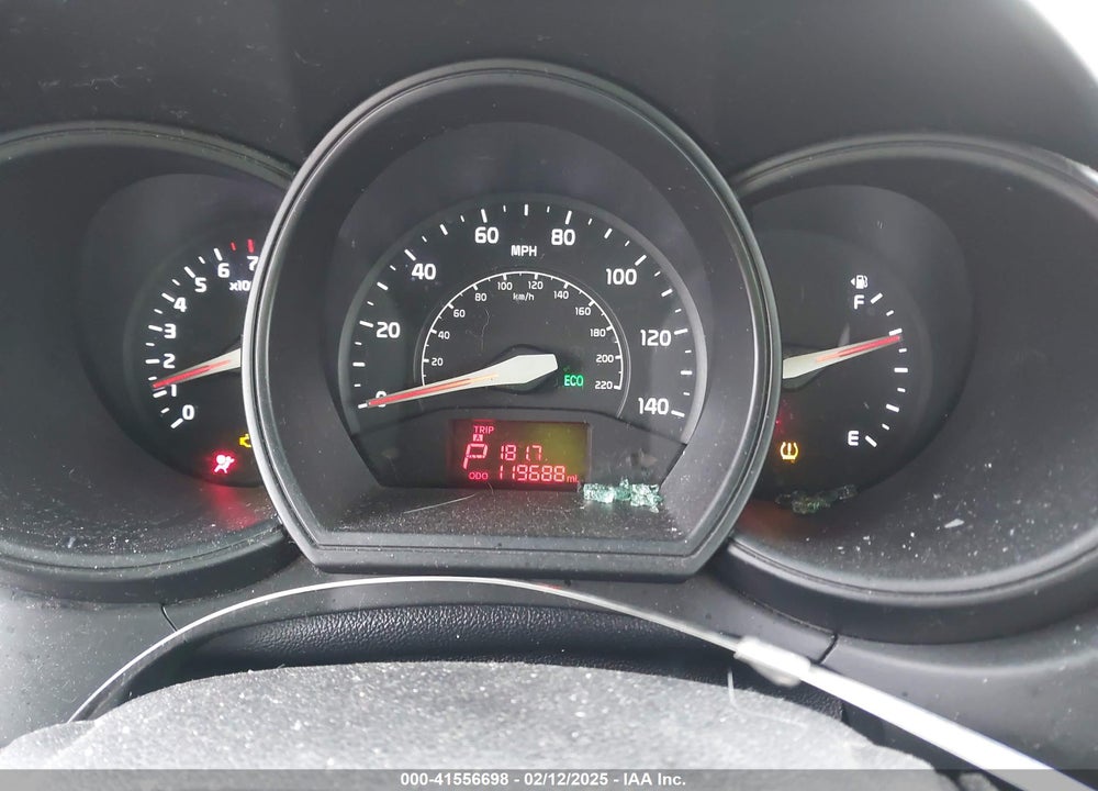 2013 KIA RIO VIN: KNADM4A35D6307914