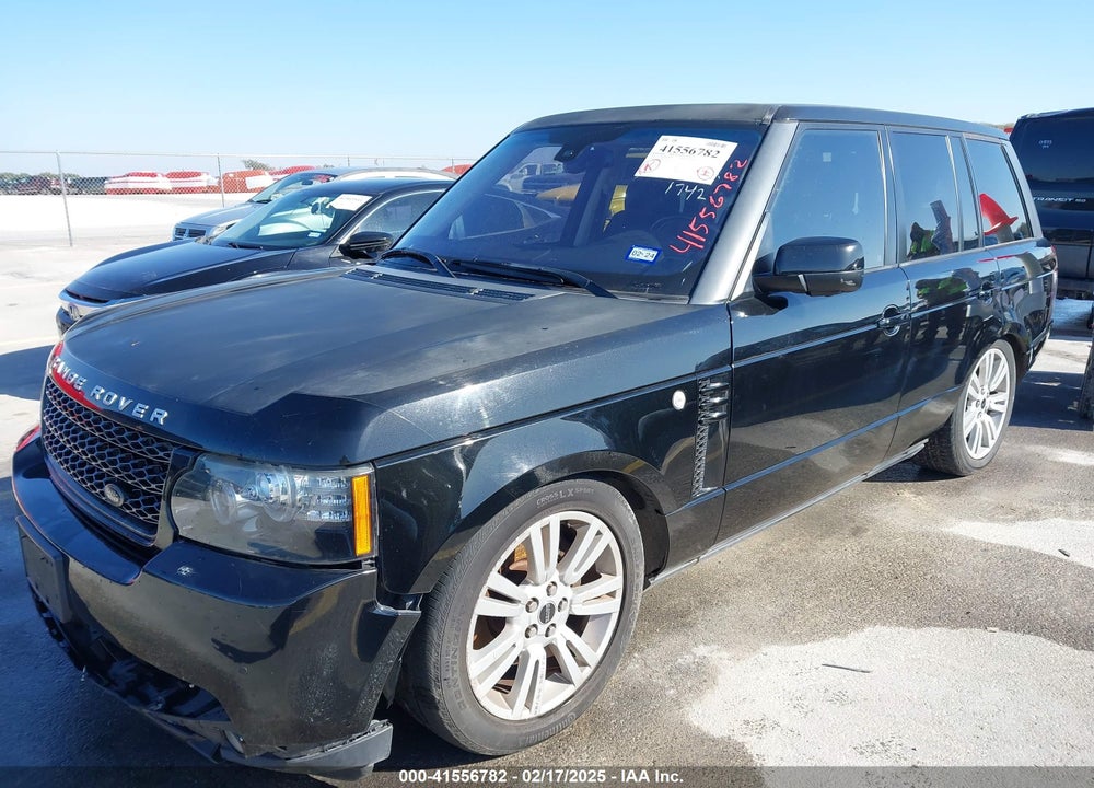 2012 LAND ROVER RANGE ROVER VIN: SALMF1D43CA381742