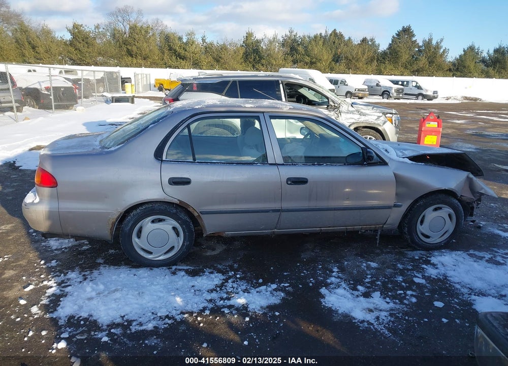 1999 TOYOTA COROLLA VE VIN: 2T1BR12E4XC147080