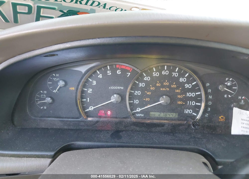 2007 TOYOTA SEQUOIA VIN: 5TDZT34A07S293473