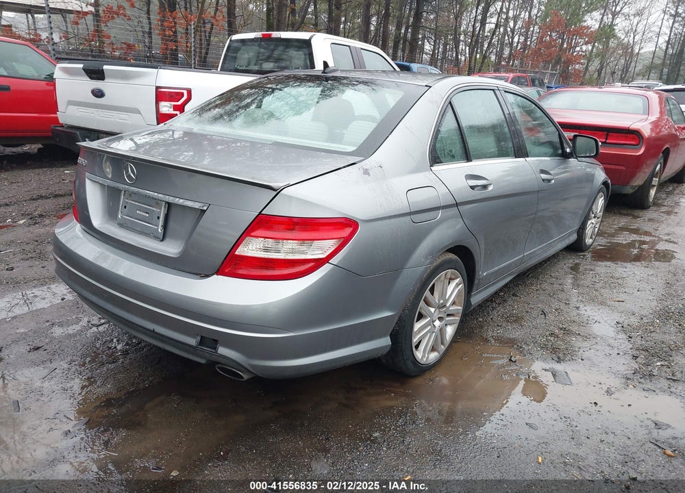 2009 MERCEDES-BENZ C 350 SPORT VIN: WDDGF56X59R057419