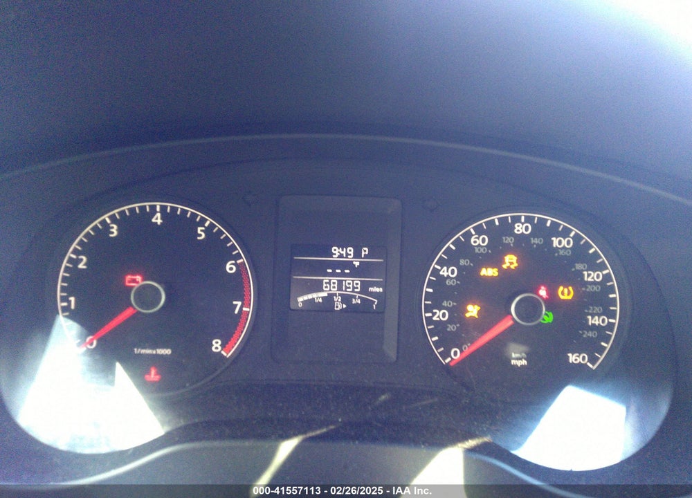 2012 VOLKSWAGEN JETTA 2.0L S VIN: 3VW2K7AJ5CM307665