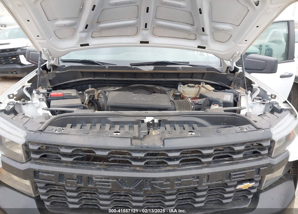 2021 CHEVROLET SILVERADO 1500 4WD DOUBLE CAB STANDARD BED WT VIN: 1GCRYAEF5MZ217337
