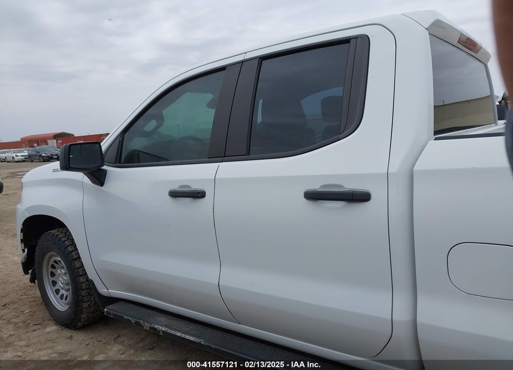 2021 CHEVROLET SILVERADO 1500 4WD DOUBLE CAB STANDARD BED WT VIN: 1GCRYAEF5MZ217337