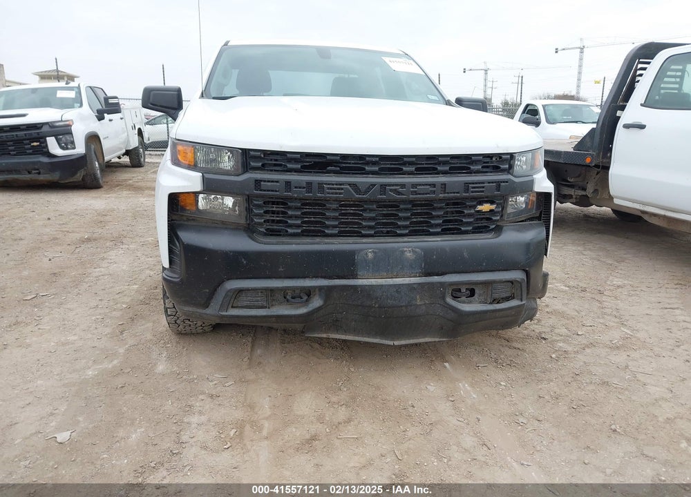 2021 CHEVROLET SILVERADO 1500 4WD DOUBLE CAB STANDARD BED WT VIN: 1GCRYAEF5MZ217337