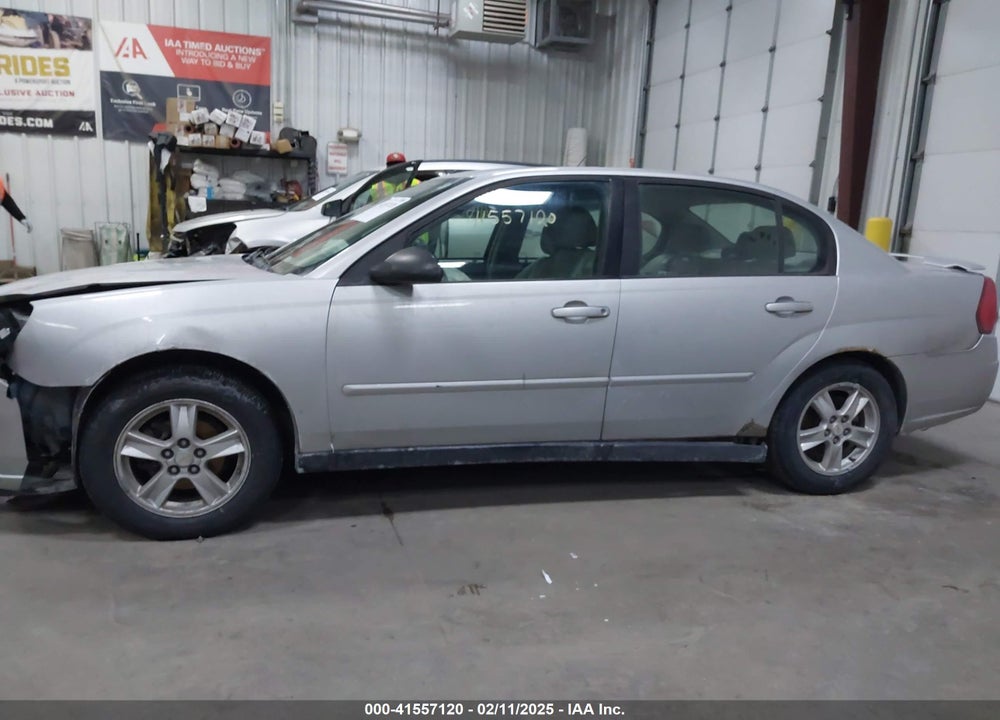 2005 CHEVROLET MALIBU VIN: 1G1ZT54845F195433