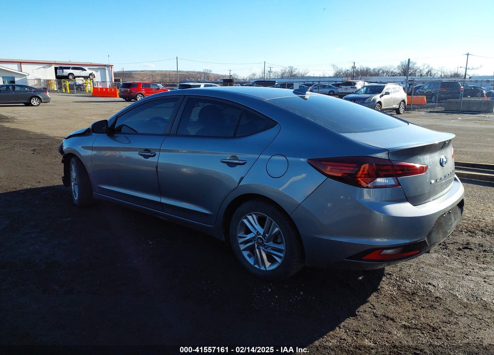 2019 HYUNDAI ELANTRA SEL VIN: KMHD84LF6KU754576