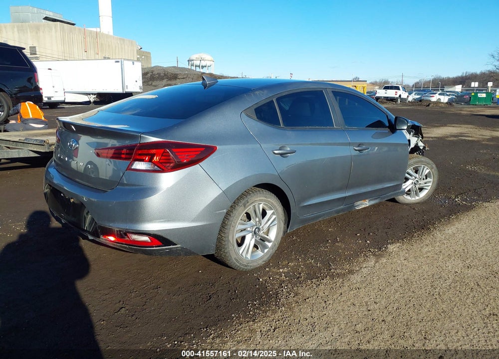 2019 HYUNDAI ELANTRA SEL VIN: KMHD84LF6KU754576