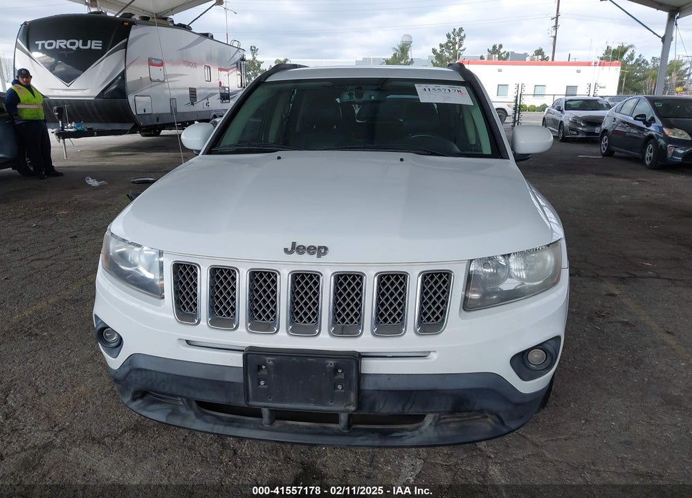 2016 JEEP COMPASS LATITUDE VIN: 1C4NJDEB0GD662328