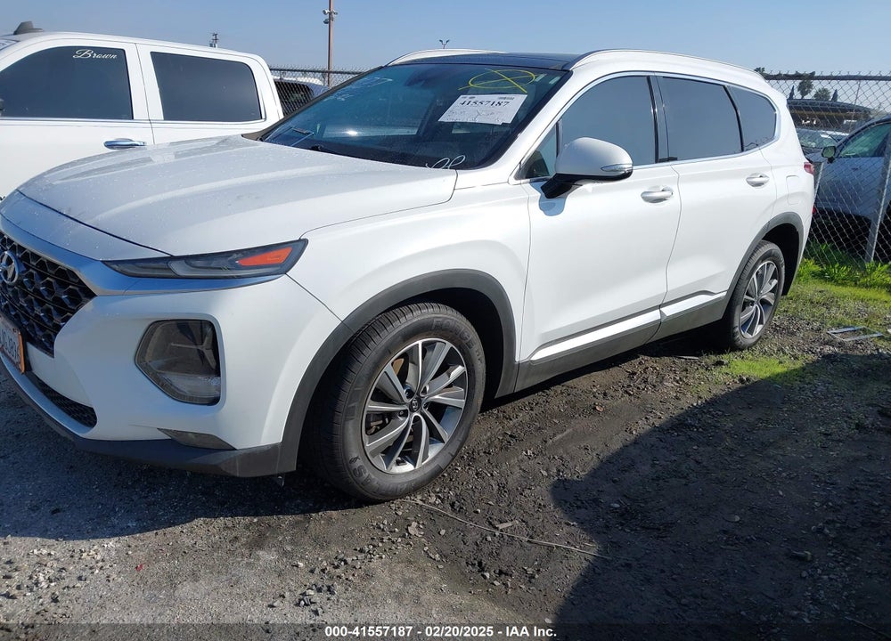2019 HYUNDAI SANTA FE LIMITED VIN: 5NMS53AD1KH089576