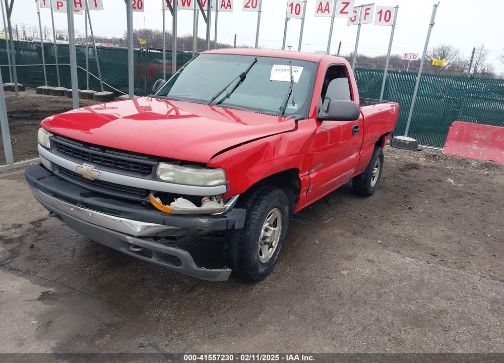 2002 CHEVROLET SILVERADO 1500 VIN: 1GCEK14V82Z231884