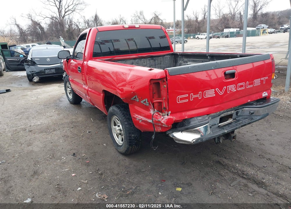 2002 CHEVROLET SILVERADO 1500 VIN: 1GCEK14V82Z231884