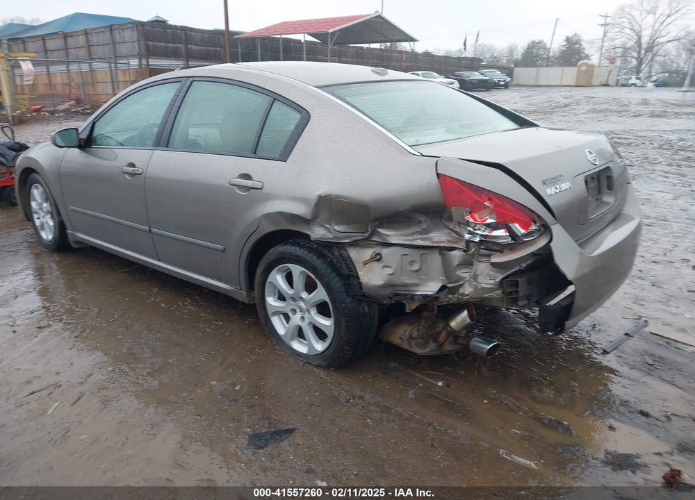 2008 NISSAN MAXIMA VIN: 1N4BA41E08C816374