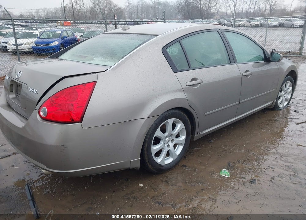 2008 NISSAN MAXIMA VIN: 1N4BA41E08C816374