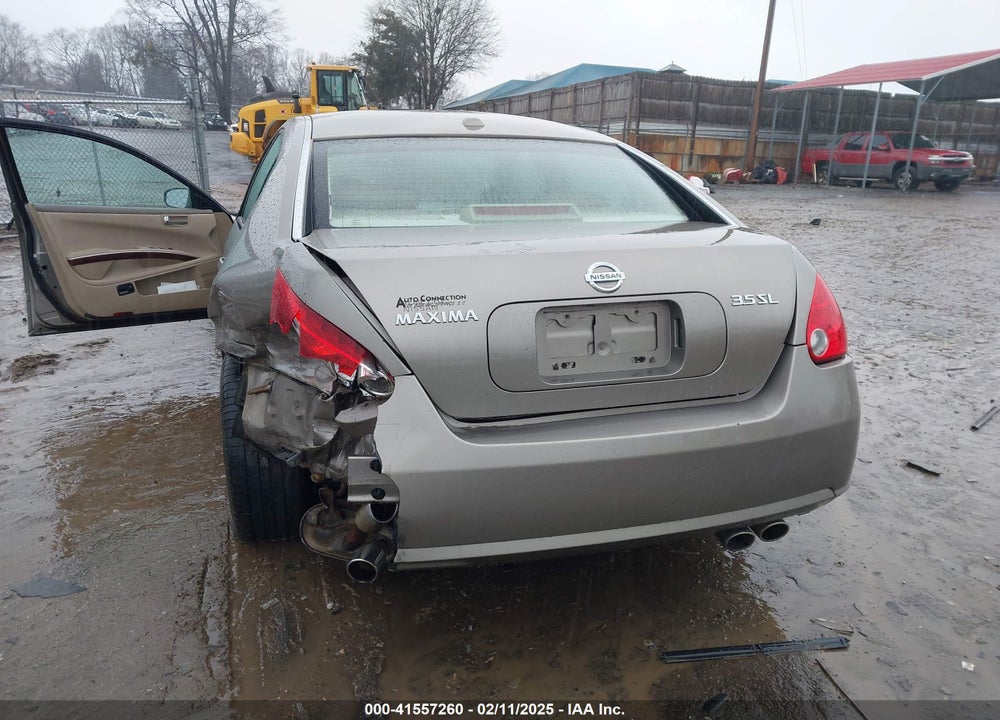 2008 NISSAN MAXIMA VIN: 1N4BA41E08C816374