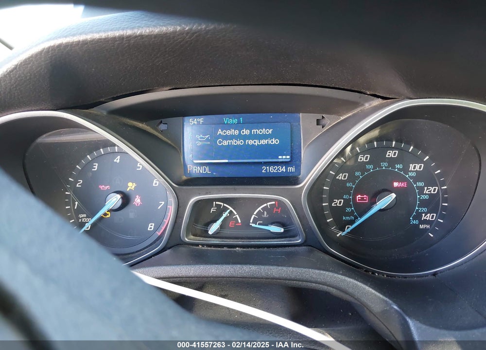 2014 FORD FOCUS VIN: 1FADP3F24EL306041