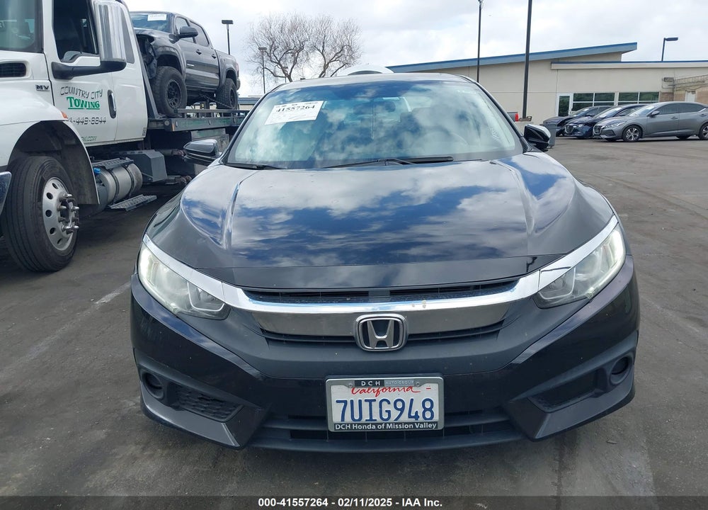 2016 HONDA CIVIC VIN: 2HGFC2F8XGH550825