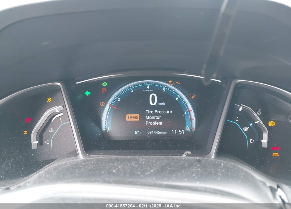 2016 HONDA CIVIC VIN: 2HGFC2F8XGH550825
