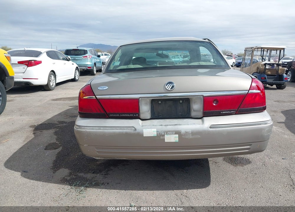 2002 MERCURY GRAND MARQUIS LS VIN: 2MEFM75W02X642810