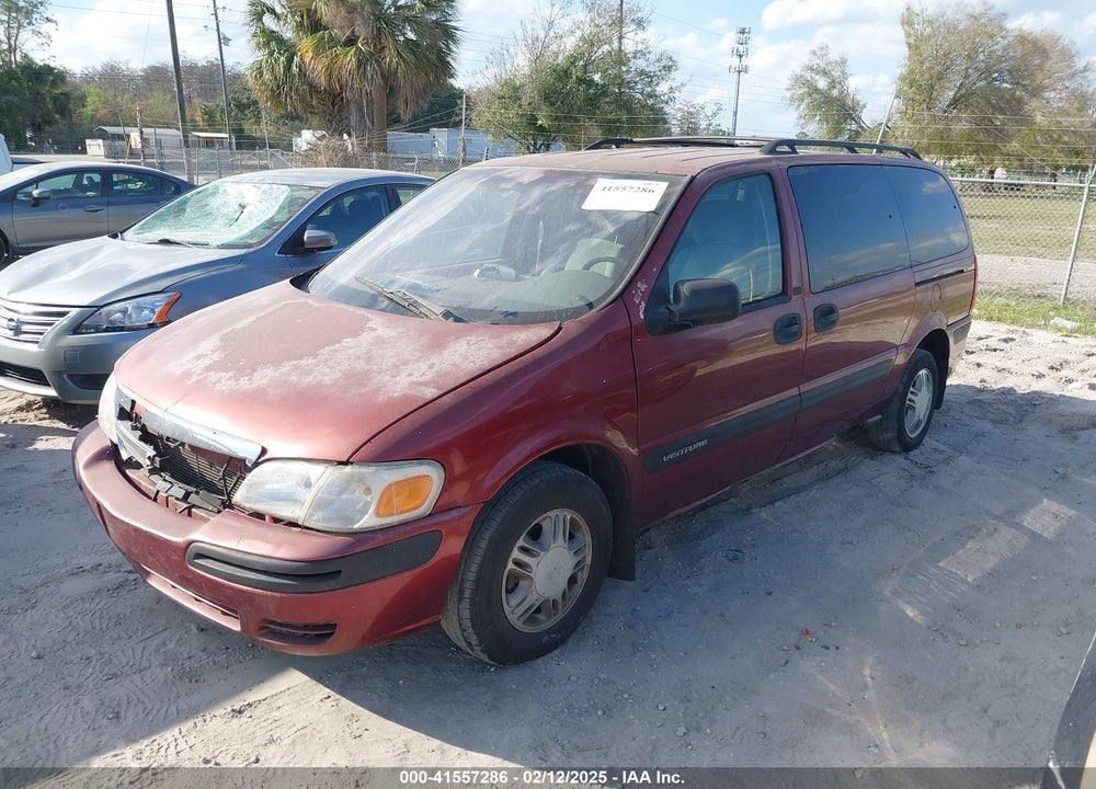 2001 CHEVROLET VENTURE LS VIN: 1GNDX03E01D131340
