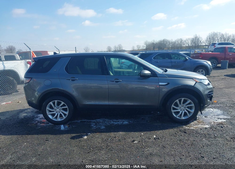 2016 LAND ROVER DISCOVERY SPORT HSE VIN: SALCR2BG6GH547240