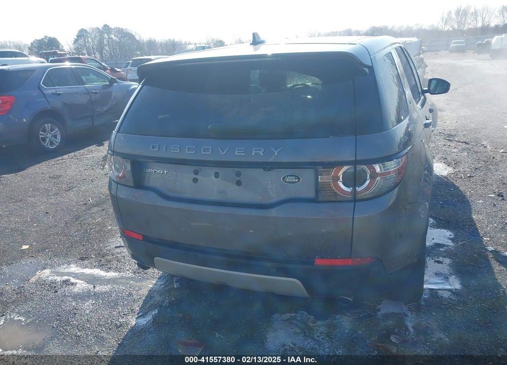 2016 LAND ROVER DISCOVERY SPORT HSE VIN: SALCR2BG6GH547240