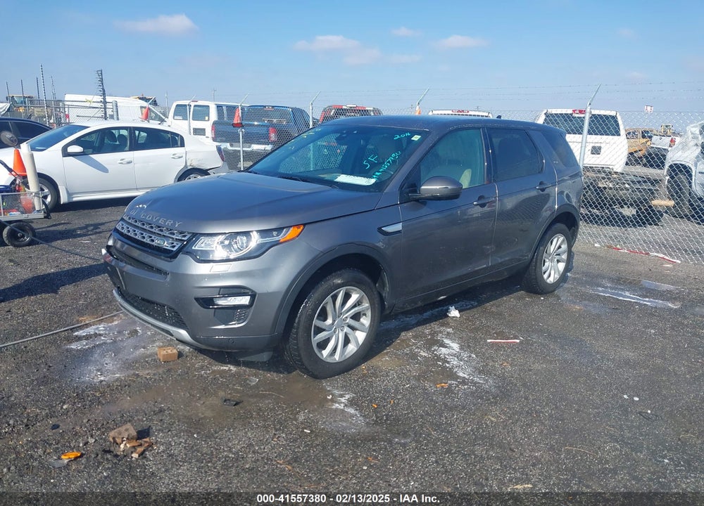 2016 LAND ROVER DISCOVERY SPORT HSE VIN: SALCR2BG6GH547240