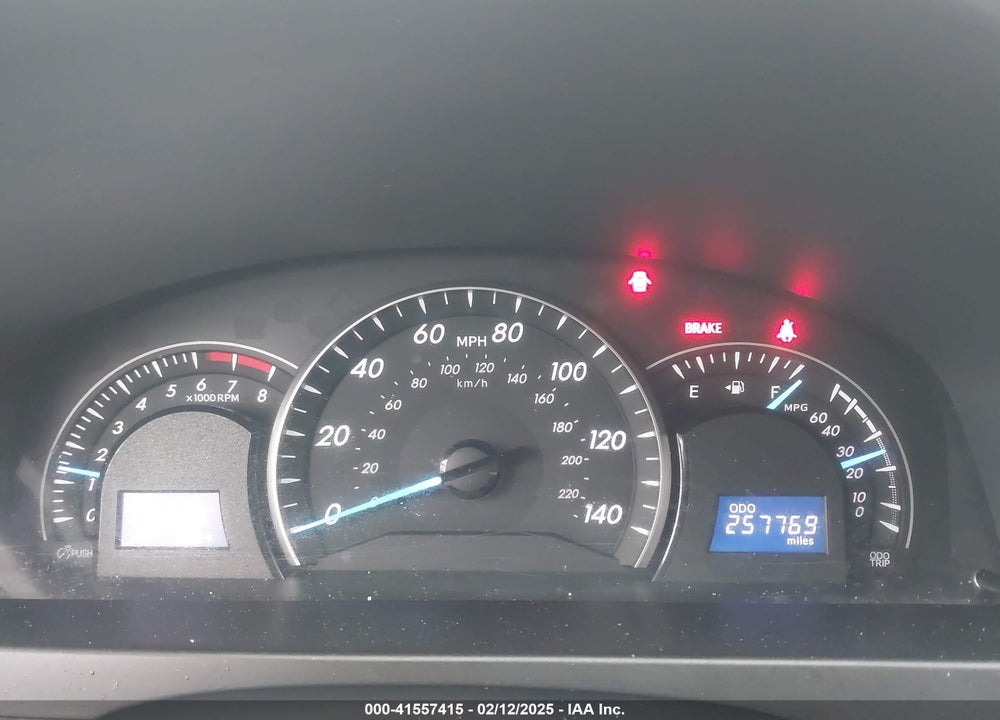 2012 TOYOTA CAMRY VIN: 4T1BF1FK5CU101419