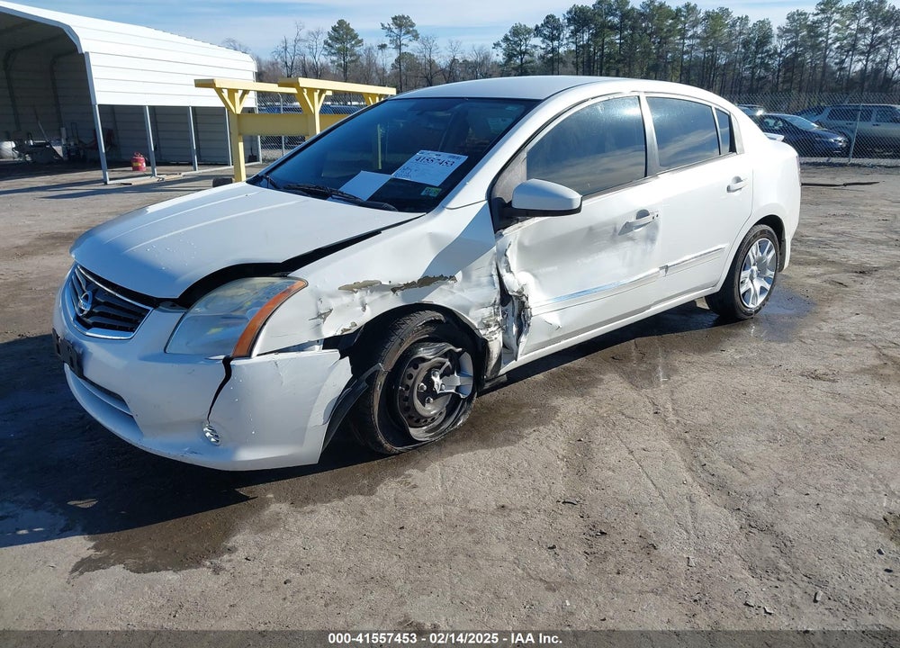 2012 NISSAN SENTRA 2.0 S VIN: 3N1AB6AP3CL740083