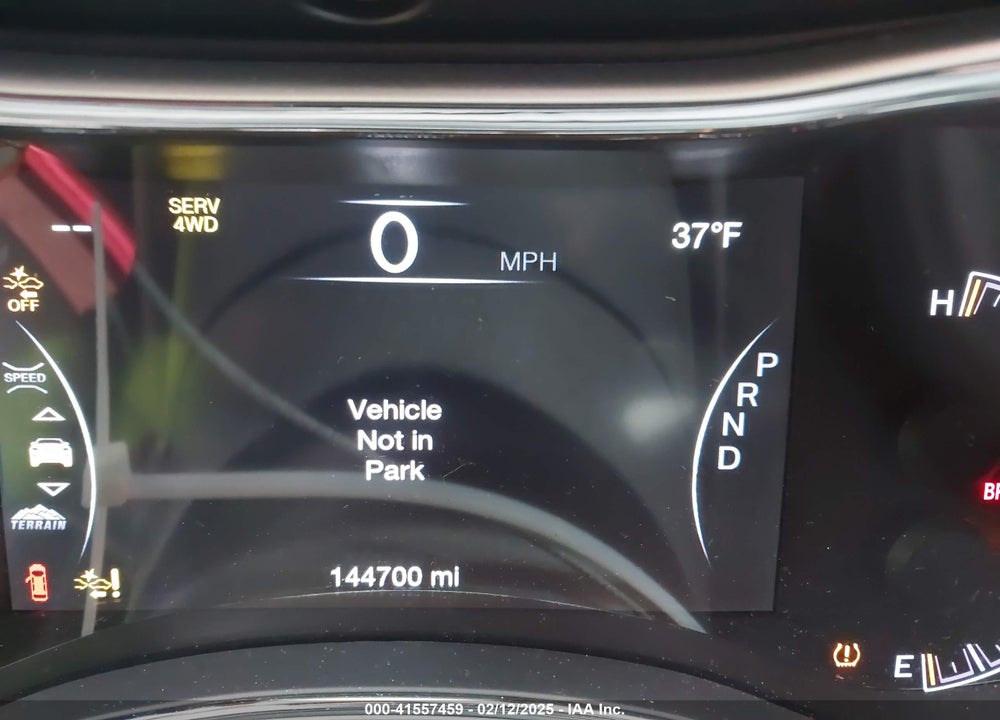 2016 JEEP GRAND CHEROKEE HIGH ALTITUDE VIN: 1C4RJFCG7GC316309