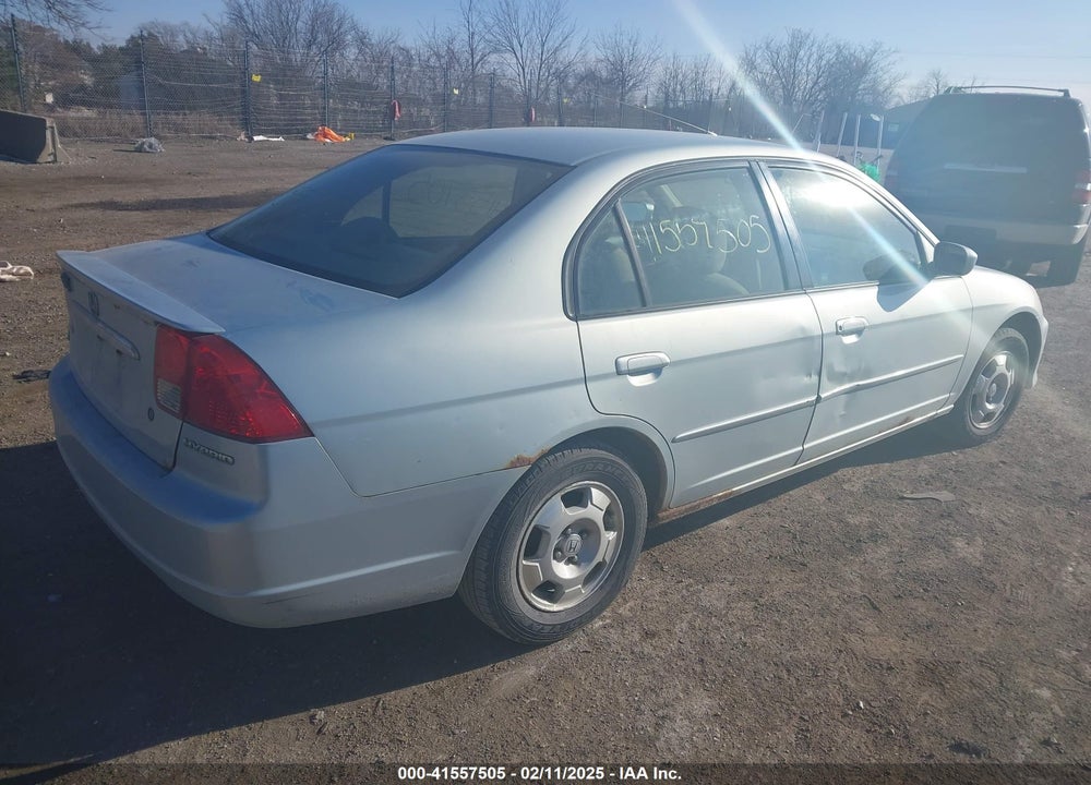 2003 HONDA CIVIC HYBRID VIN: JHMES95603S018085
