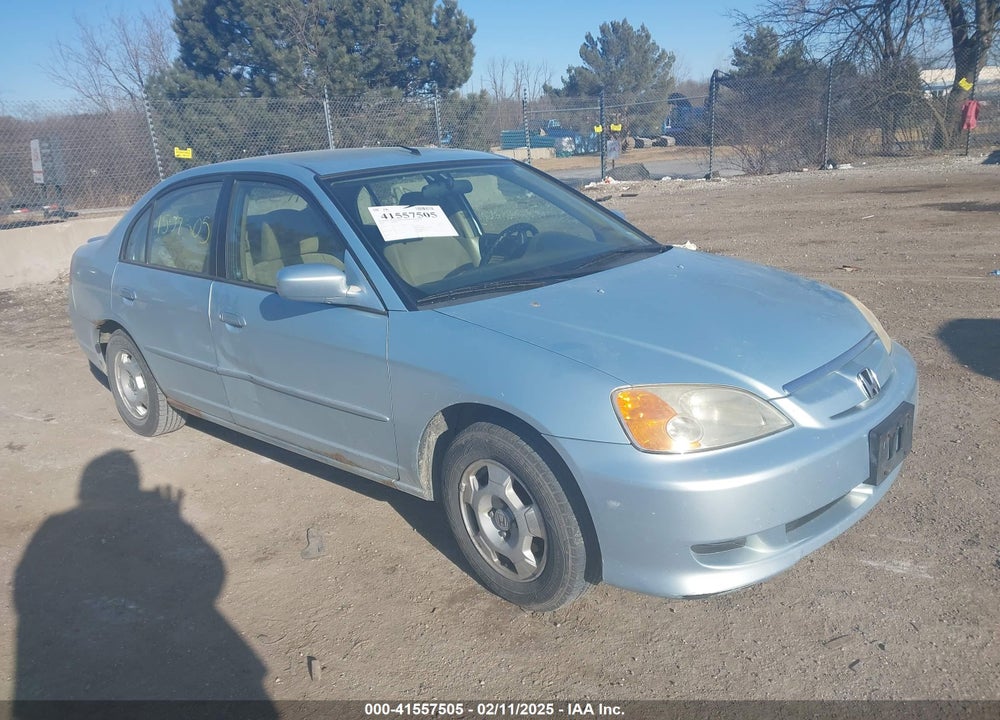 2003 HONDA CIVIC HYBRID VIN: JHMES95603S018085