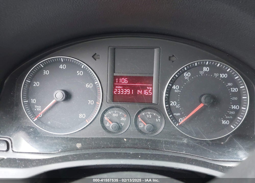 2009 VOLKSWAGEN JETTA VIN: 3VWRM71K99M176265