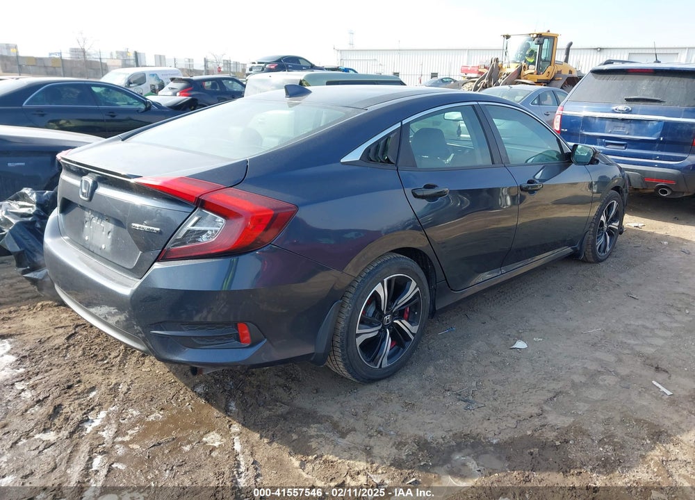 2016 HONDA CIVIC VIN: 19XFC1F95GE222967