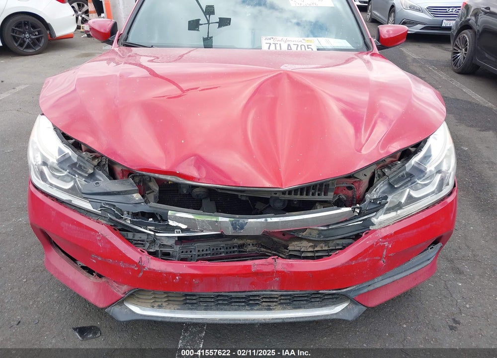 2016 HONDA ACCORD SPORT VIN: 1HGCR2F54GA201813