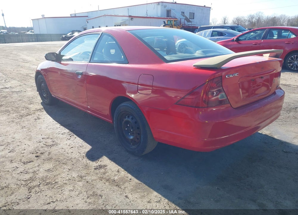 2001 HONDA CIVIC LX VIN: 1HGEM22531L119242