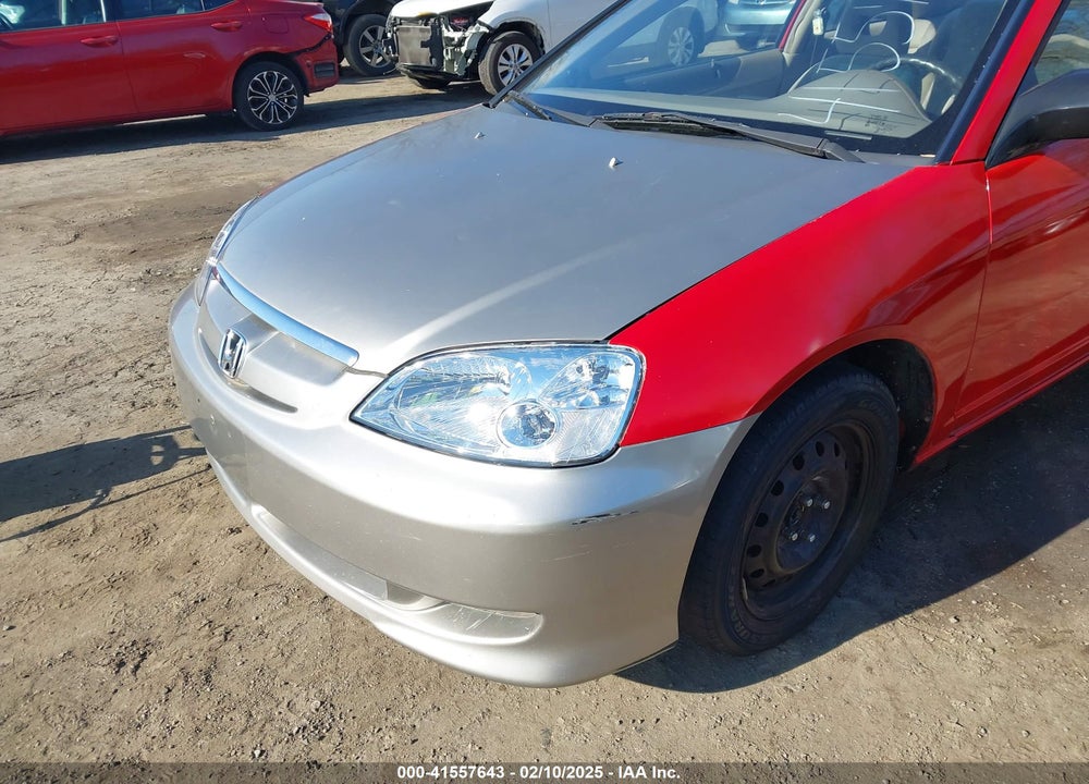 2001 HONDA CIVIC LX VIN: 1HGEM22531L119242
