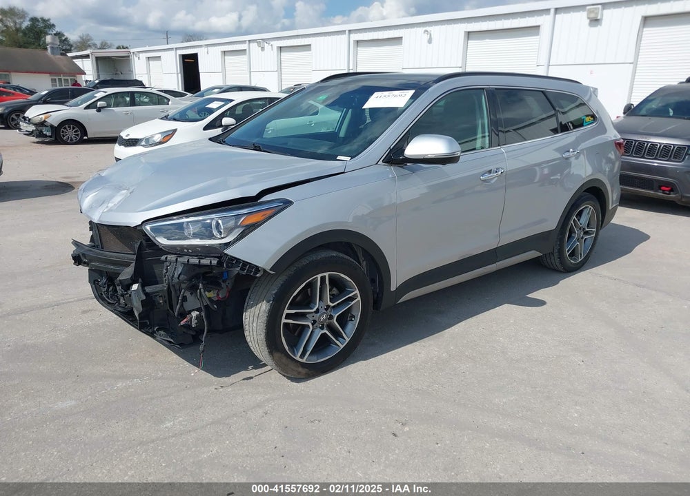 2017 HYUNDAI SANTA FE VIN: KM8SRDHF7HU180527