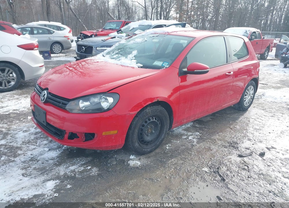 2012 VOLKSWAGEN GOLF VIN: WVWBB7AJ3CW220494