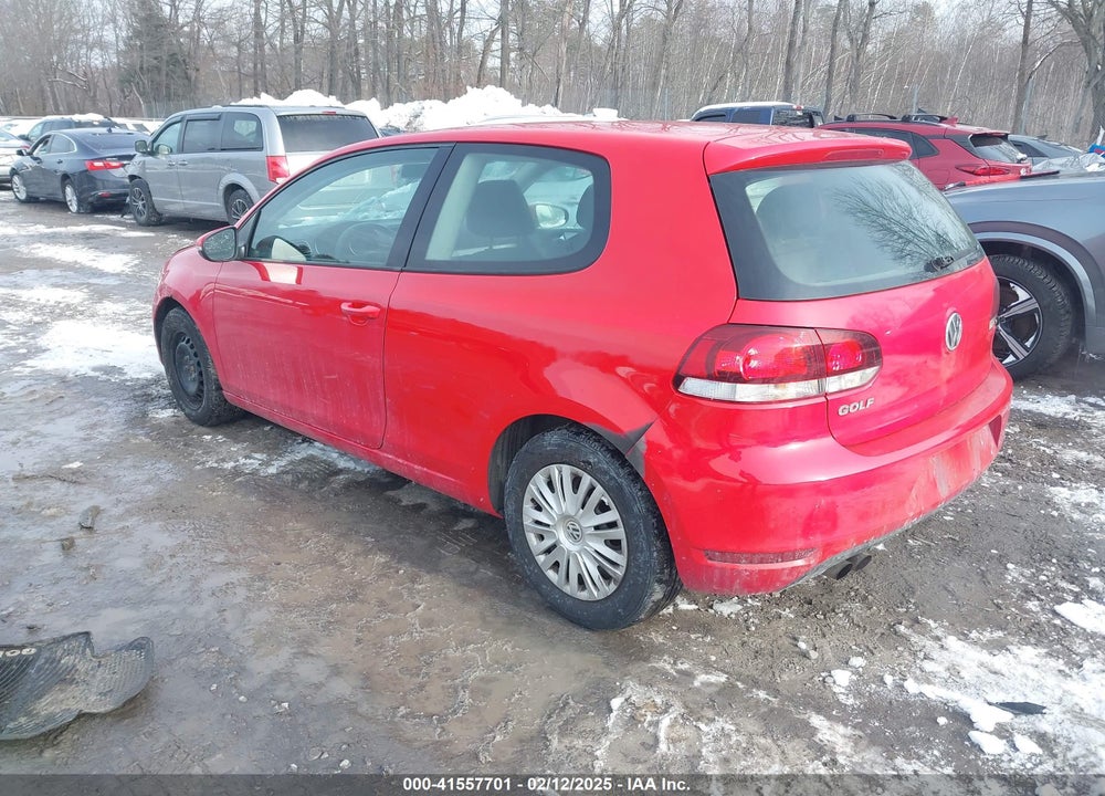 2012 VOLKSWAGEN GOLF VIN: WVWBB7AJ3CW220494