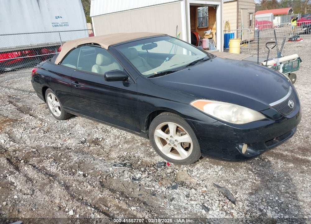 2005 TOYOTA CAMRY SOLARA SLE VIN: 4T1FA38P55U053847
