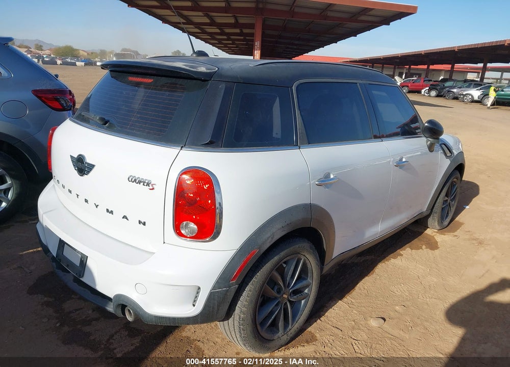 2014 MINI COUNTRYMAN VIN: WMWZC3C57EWP27323