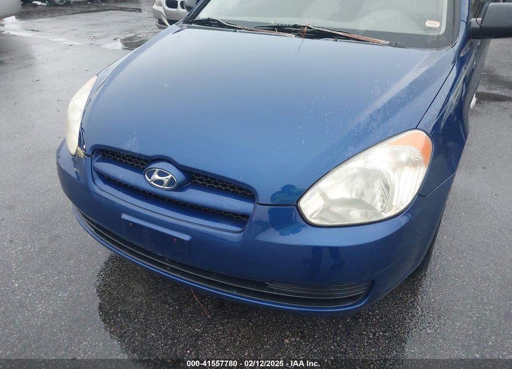 2007 HYUNDAI ACCENT GS VIN: KMHCM36C17U003802