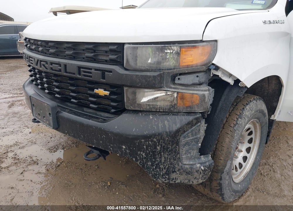 2020 CHEVROLET SILVERADO 1500 4WD DOUBLE CAB STANDARD BED WT VIN: 1GCRYAEF7LZ177454