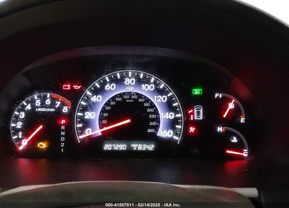 2005 HONDA ODYSSEY EX VIN: 5FNRL38425B025739