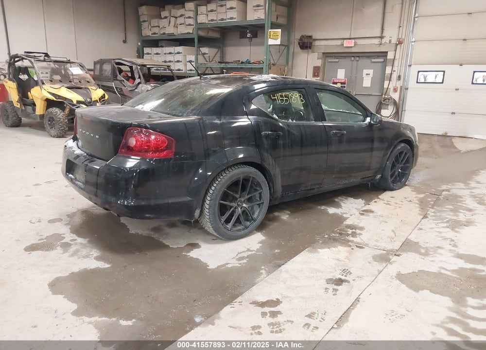 2013 DODGE AVENGER SE VIN: 1C3CDZAB0DN644603