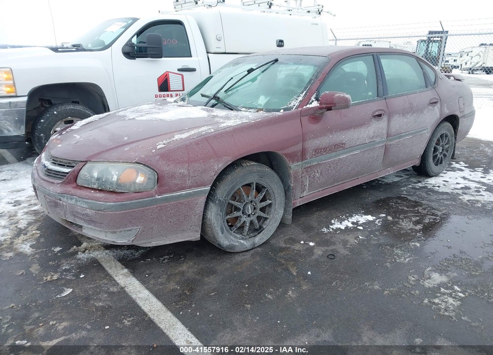 2000 CHEVROLET IMPALA LS VIN: 2G1WH55KXY9252861