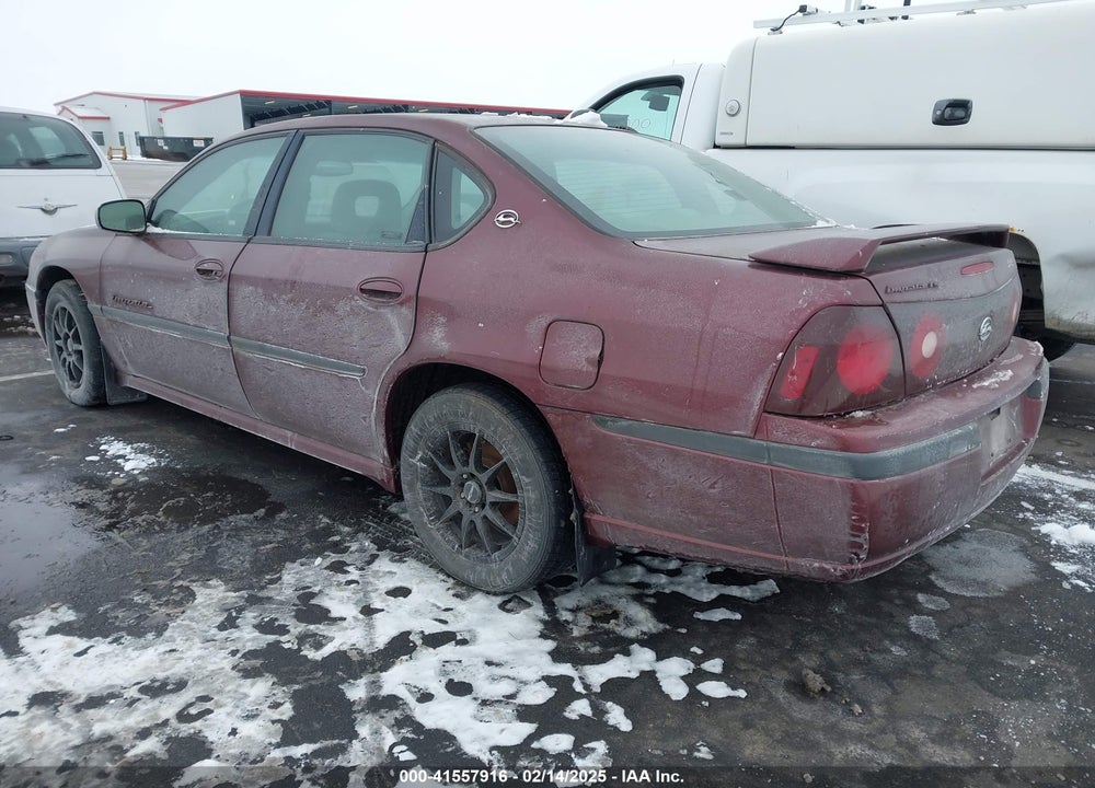 2000 CHEVROLET IMPALA LS VIN: 2G1WH55KXY9252861
